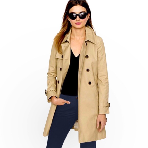 J. Crew Jackets & Blazers - J Crew Collection Classic Trench Coat